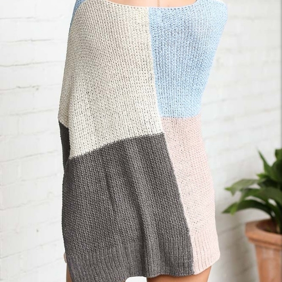 🎈 SOLD Hannah Color Block Sweater - Picture 3 of 6